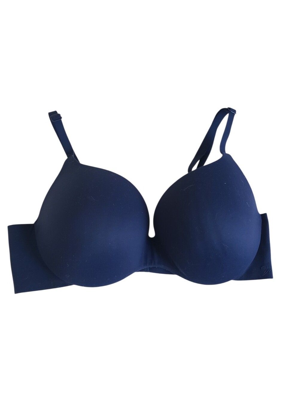 Victoria's Secret Navy Smooth Molding T-Shirt Bra. Perfect Shape. Padded 36C